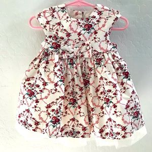 Beautiful flower print Janie and Jack dress!
